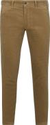 Suitable Chino Plato Corduroy Sand