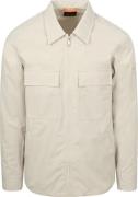 BOSS Overshirt Lozzy Greige