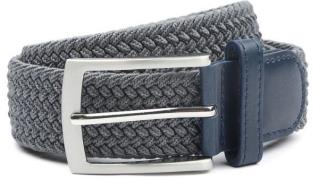 Suitable Geweven Riem Antraciet