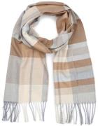 Suitable Sjaal Softfeel Ruiten Beige -