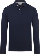 McGregor Long Sleeve Poloshirt Navy