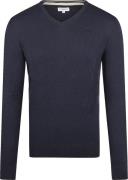 McGregor Trui Merino Blend V-Hals Navy