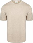 Profuomo T-Shirt Knitted Beige