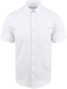 Suitable Short Sleeve Overhemd Wit