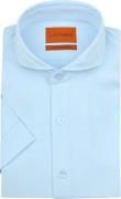 Suitable Shortsleeve Sorona Overhemd Lichtblauw
