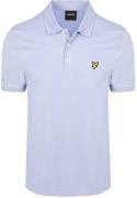 Lyle and Scott Poloshirt Bubble Blauw