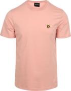 Lyle and Scott T-shirt Honeycomb Roze