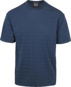 Scotch And Soda Structured T-shirt Navy