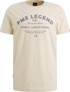 PME Legend T-Shirt Logo Artwork Ecru