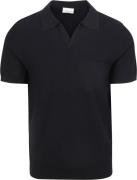 Profuomo Poloshirt Riva Structure Navy