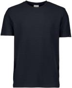 No-Excess T-Shirt Jacquard Navy