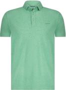State of Art Poloshirt Piqué Melange Groen