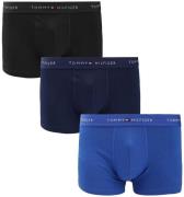 Tommy Hilfiger Boxer Trunk 3-Pack Blauw