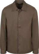 Marc O'Polo Overshirt Bruin