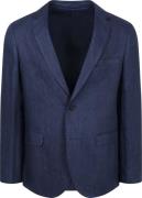 Suitable Blazer Linen Twill Navy