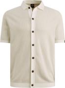 Vanguard Short Sleeve Cardigan Ecru