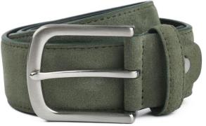 Suitable Riem Suède Leer Groen