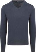 Suitable Respect Vinir Pullover Melange Navy