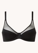 Agent Provocateur Lucky voorgevormde demi bh met overlay van mesh