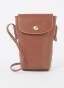 Longchamp Épure crossbody telefoonhoes van leer