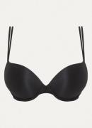 Calvin Klein Sheer Marquisette plunge push-up bh