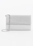 Dune London Esmes clutch met strass en afneembare schouderriem