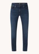 7 For All Mankind Slim fit jeans met donkere wassing en steekzakken