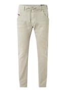 Diesel Krooley-E-Ne JoggJeans® tapered jeans met gekleurde wassing