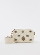 Kurt Geiger Kensington Small Camera crossbodytas van quilted lamsleer ...