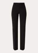 DRYKORN Bet mid waist straight fit pantalon met stretch