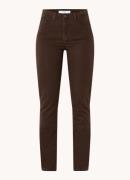 BRAX Mary mid waist slim fit chino in lyocellblend met stretch