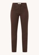 BRAX Carola mid waist slim fit chino in lyocellblend