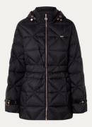 Liu Jo Puffer jack met donsvulling en capuchon