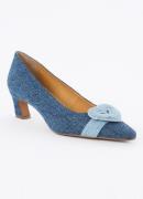 Fabienne Chapot Parton pump van denim