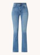 NIKKIE Evia high waist flared jeans met medium wassing