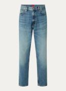 HUGO BOSS 838 straight leg jeans met medium wassing