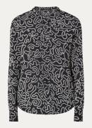 Whistles Chain blouse met print