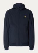 Lyle & Scott Softshell jack met capuchon en ritszakken