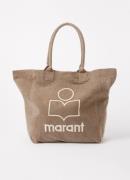 Isabel Marant Yenky shopper met logo