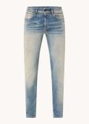 Diesel Sleenker 1979 slim fit jeans met verwassen afwerking