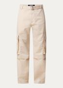 Jacquemus Loose fit cargobroek in linnenblend met ceintuur