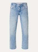 MAC Jeans Mid waist straight leg jeans met verwassen afwerking