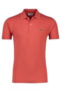 Lacoste Classic Fit polo koraal oranje