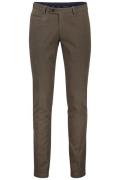 Pantalon groen Portofino slim fit