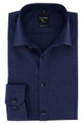 Donkerblauw shirt sleeve 7 Olymp No. 6