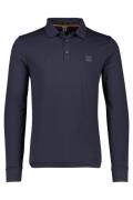 Lange mouwen polo Hugo Boss Passerby navy