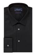 Profuomo overhemd Super Slim Fit zwart