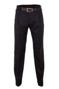 Pantalon M.E.N.S. Paris-U navy wol stretch bandplo