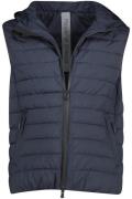 People of Shibuya bodywarmer donkerblauw normale fit synthetisch effen...