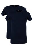 Alan Red t-shirt Alan Red t-shirts aanbieding effen katoen donkerblauw